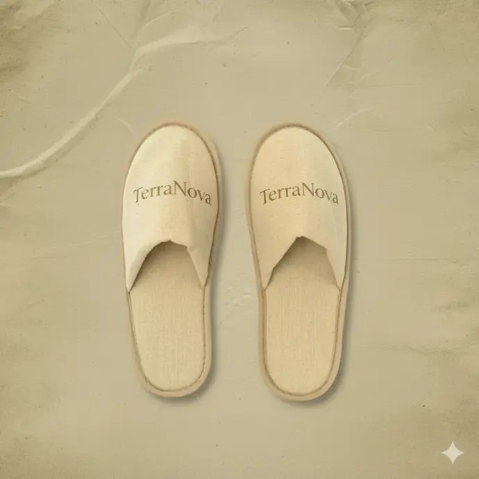 Hotel Slippers Jute and natural eco friendly 