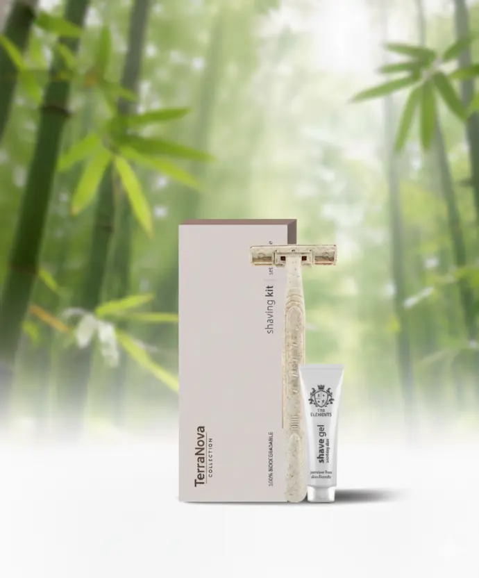 Wheat straw Razer and shave gel  for B2b